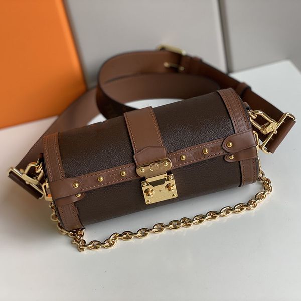 

luxury classic crossbody bag papillon trunk toile pillow handbags embossing s fashion m57835 2021