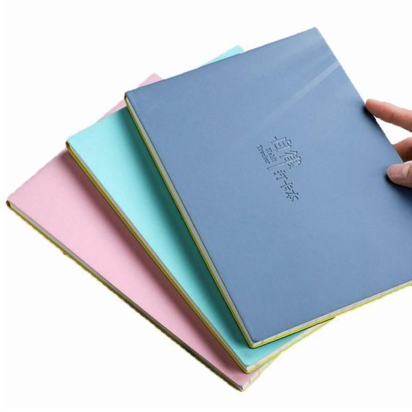 

self-discipline to do list notebook task plan good schedule note book agendar habit tracker notepads, Purple;pink