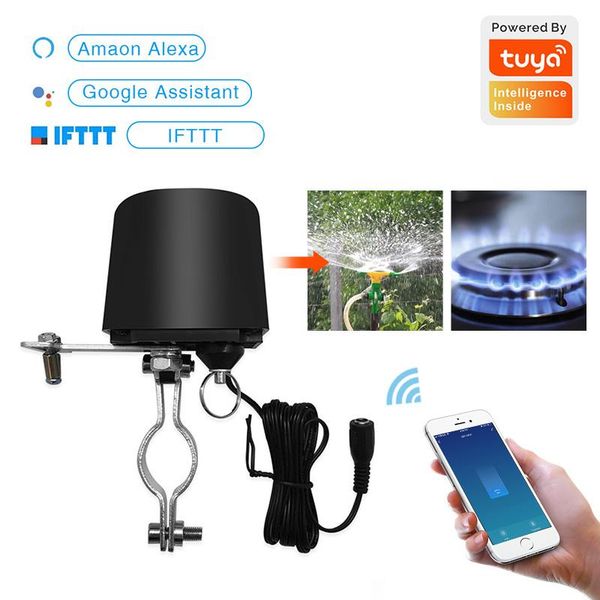 

smart home control wifi water valve tuya automation for gas work alexa google assistant ifttt