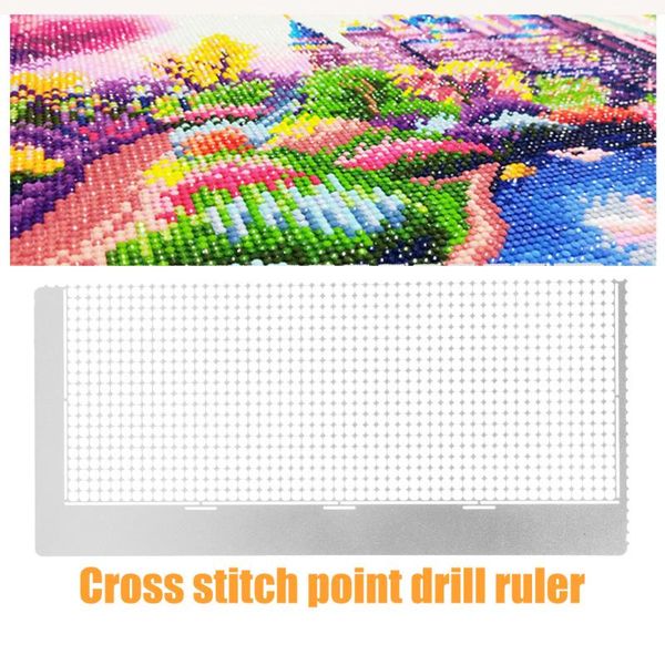 

diamond painting diy ruler household 5d round point drill net cross stitch needlework tools 140/140.5/141
