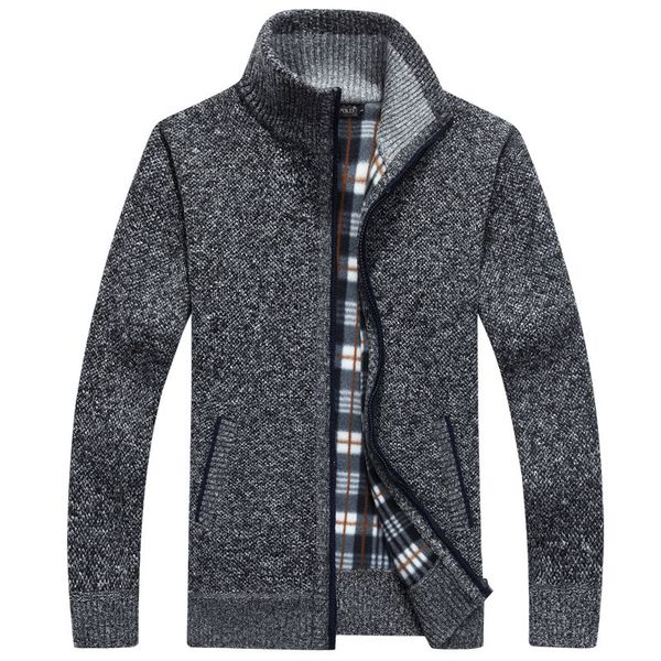 

fashion sweater autumn men's long t-shirt sleeve thickening plush coat large british, White;black
