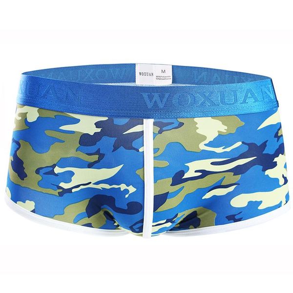 

underpants underwear men boxers breathable hombre comfortable camouflage boxershorts, Black;white