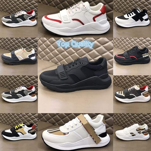 

casual shoes men leather sneakers with original box size:38-45 mens designer black white shoe lace up comfort pretty man trainers flat skate