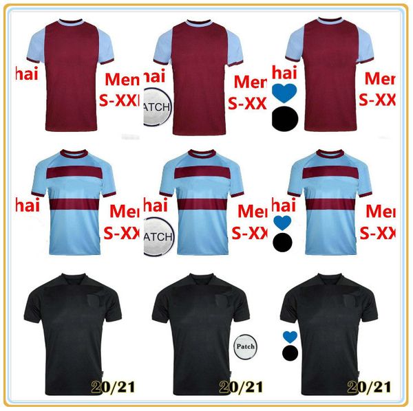 

soccer 2021 2022 jersey douglas chicharito f.anderson arnautovic lanzini antonio kids kit football shirt calcio, Black