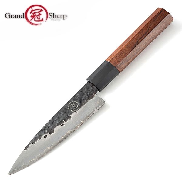 

petty knife 5.7 inch 3 ayers japanese aus10 stainess stee mini chef kitchen home cooking toos ceaver sicing christmas gift