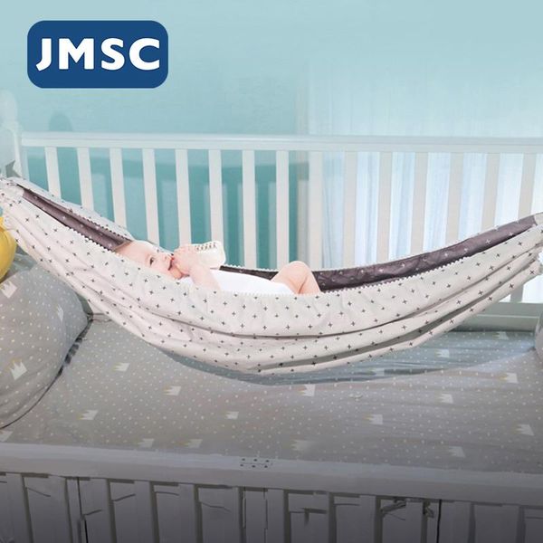 

baby cribs jmsc portable hammock born kid sleeping bed safe outdoor detachable infant cot crib swing elastic adjustable net
