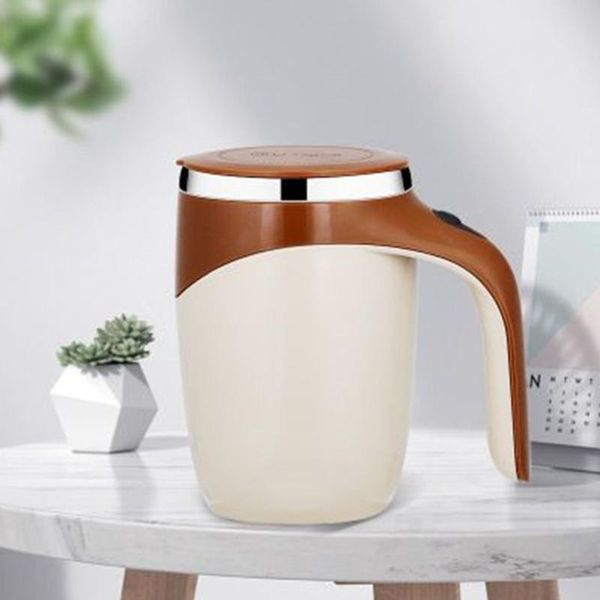 

mugs coffee mug automatic stirring insulation cup portable water battery powered stainless steel drinkware kitchen appliances