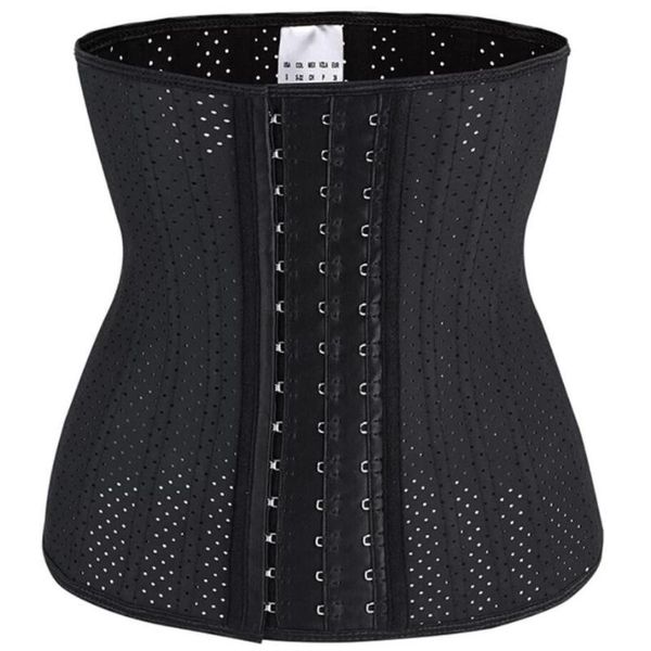 

women's shapers womens waist trainer cincher body shaper underwear lingerie tummy slim belt postpartum control 25 steel boned underbust, Black;white