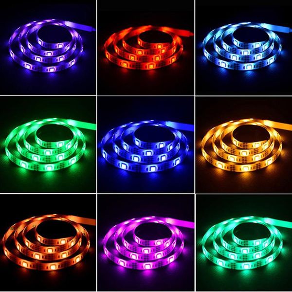 

waterproof led strip dc 12v rgb warm white blue red green home decoration light strips