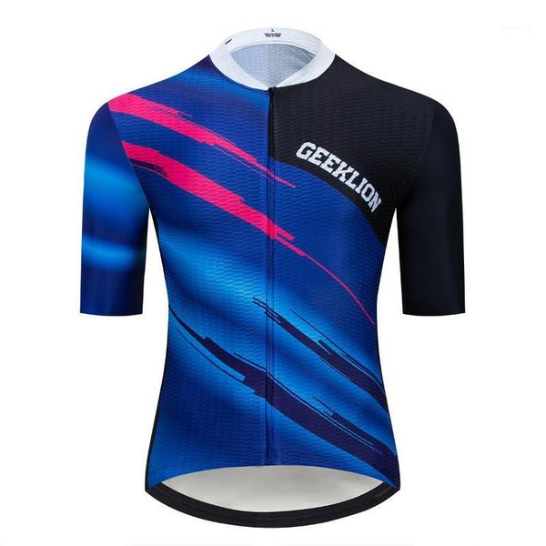

ciclismo pro team maillot summer laser cut short sleeves bicycle mtb jersey men's quick dry outdoor bike clothing1, Black;red