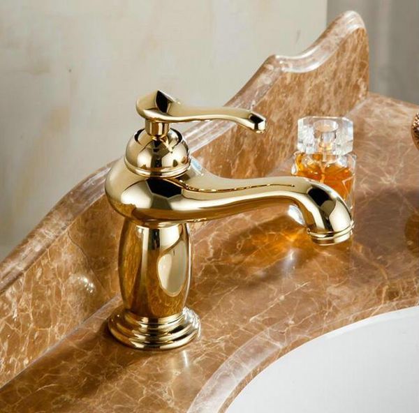 

bathroom sink faucets basin faucet gold finish brass mixer tap with ceramic arrival torneiras para banheiro ,mixer 5577