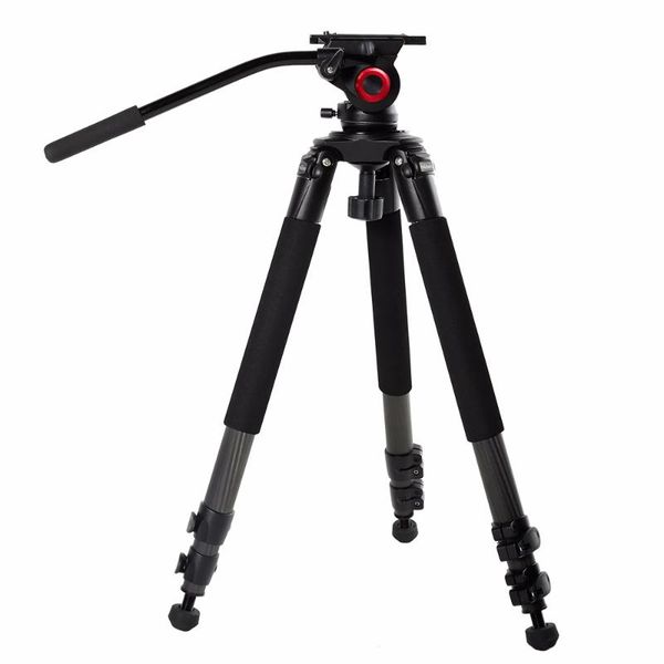 

tripods miliboo mtt701b carbon fiber professional flexible tripod for camera/ digital camcorder stand