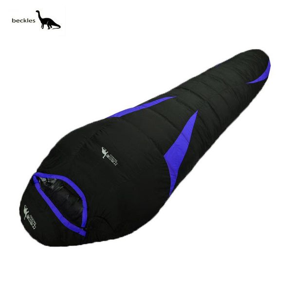 

sleeping bags outdoor hiking camping travel ultralight down 3 color waterproof duck mummy keep warm