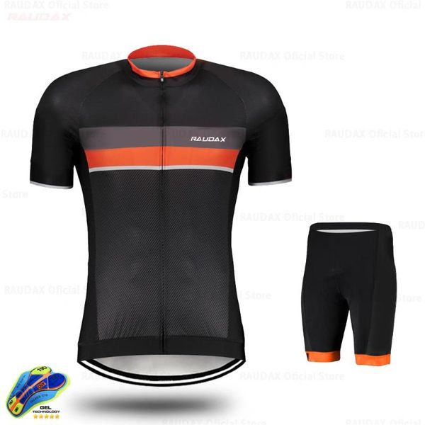 

racing sets 2021 pro team cycling clothing ropa ciclismo hombre summer short sleeve set mtb bike uniforme maillot triathlon, Black;blue