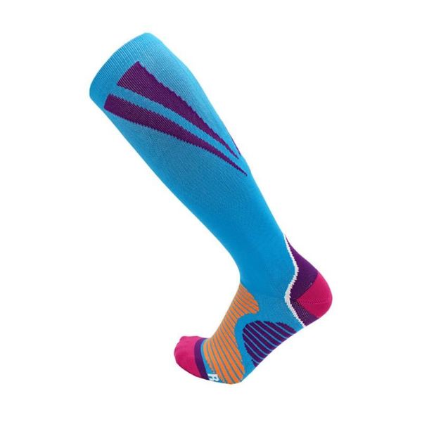 

sports socks outdoor comfortable breathable compression unisex, Black