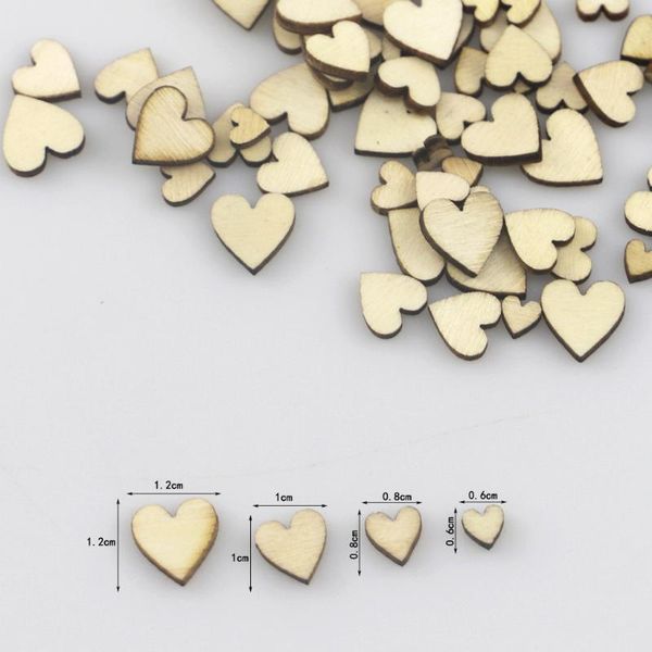 

wooden love heart crafts handmade home wedding decoration accessories for painting art scrapbooking embellishment decorative objects & figur