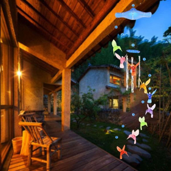 

star wind chime chimes outdoor garden decor gifts decorative objects & figurines