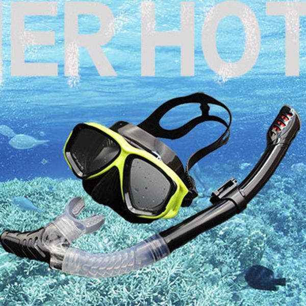 

diving masks fully dry breathing tube snorkeling suit equipment mask
