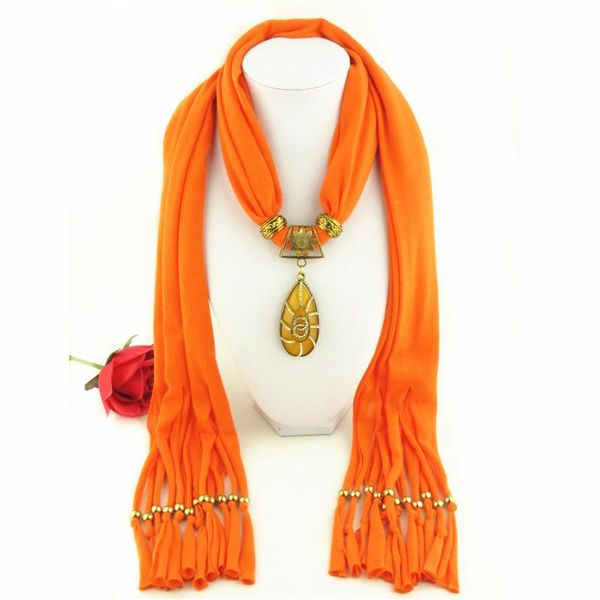 

scarves arrival women apring summer unique water drop pendent scarf necklace solid polyester pashmina tassels black red pink, Blue;gray