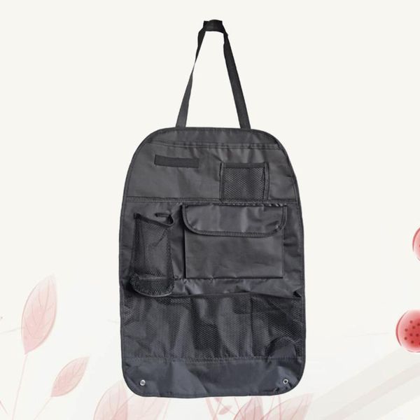 

car organizer car-styling seat bag storage multi pocket back accessories (black)