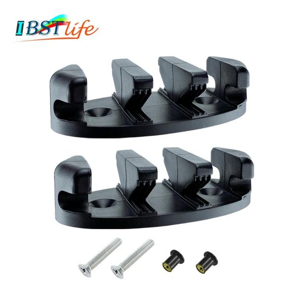 

black nylon plastic marine anchor trolley cleat rope device kayaks canoes boat decks replacement rowing accessories handles & pulls