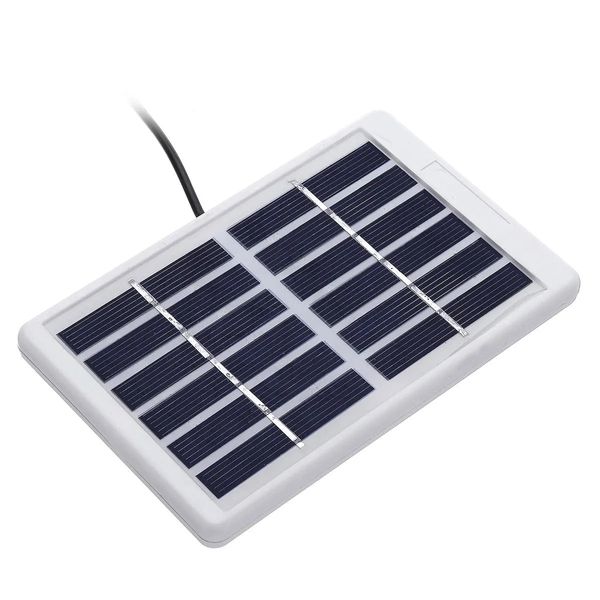 6 V / 1.2W polycrystal Solar-Panel Taşınabilir Güç kablosu ile