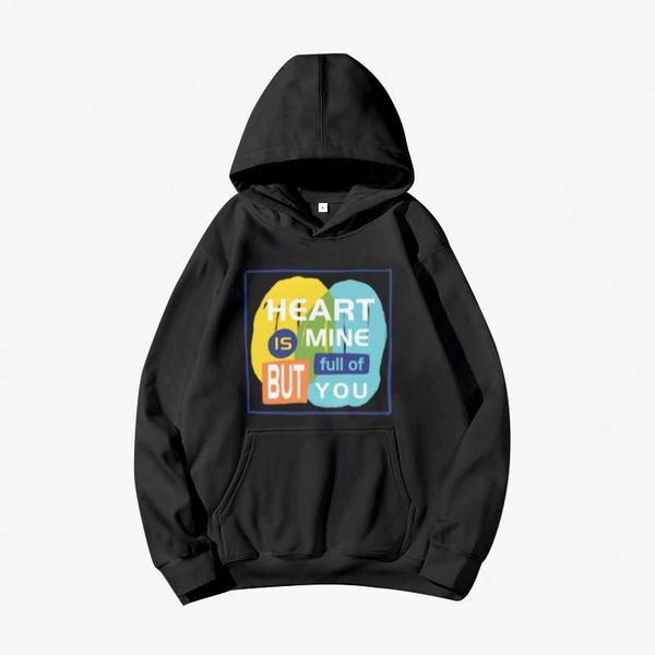 

men's hoodies & sweatshirts mann frauen warme sportswear langarm trend kleidung farbe block 2021 neue wolle liner dicker, Black