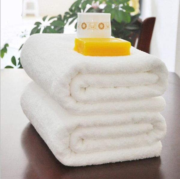 

towel 32s 70*140cm 73*150cm el bath thickened full cotton white c002