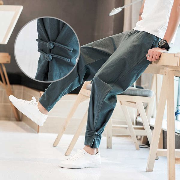 

men's pants streetwear casual cotton hip hop trousers joggers sweatpants harem men drop zrgg m3we, Black