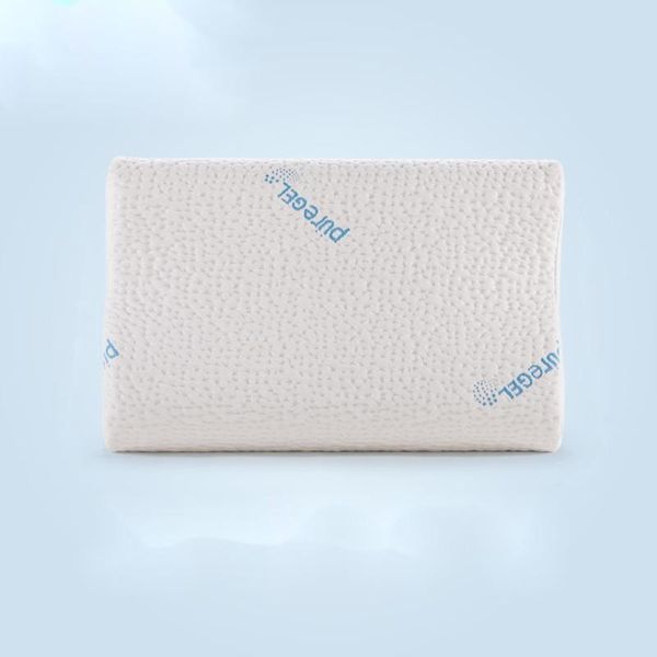 

purenlatex 14 cm high memory foam contour orthopedic pillow neck cervical vertebra support care bedding big large
