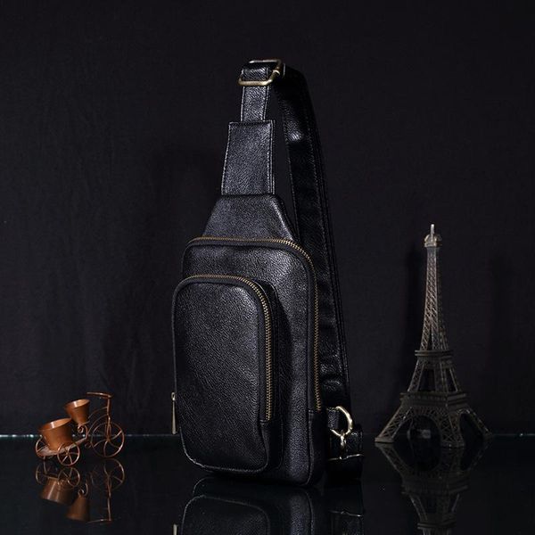 

style small chest bag fashion casual shoulder men men's waist bags