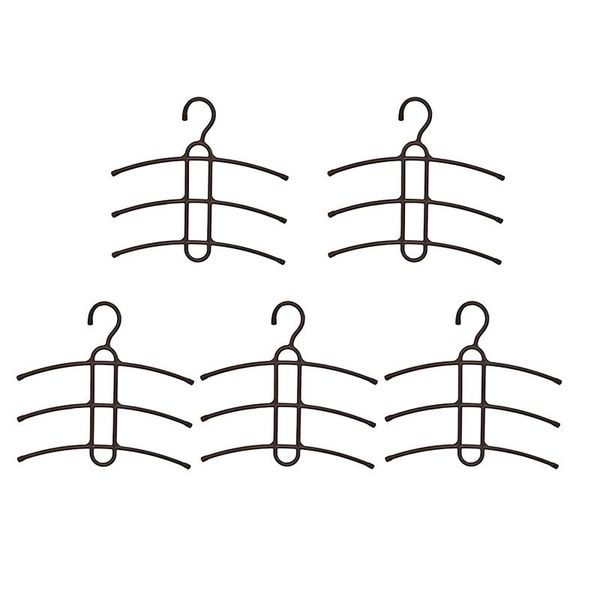 

hangers & racks multifunctional three-layer non-slip hanger wardrobe plastic multi-layer storage