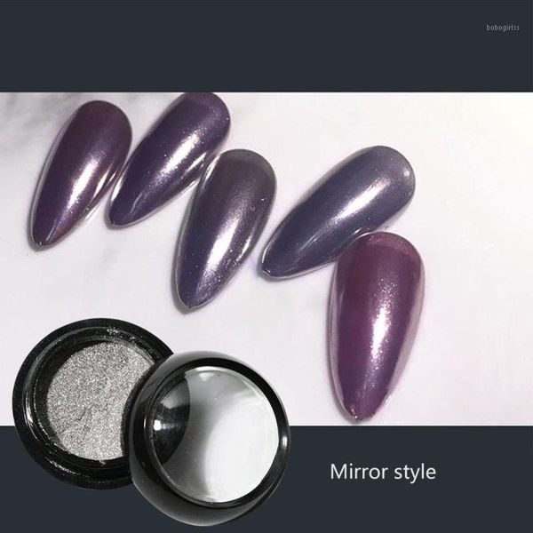 

meow powder nail art wind multi-use ultra white high gloss cat eye wide quicksand gold magic mirror1, Silver;gold