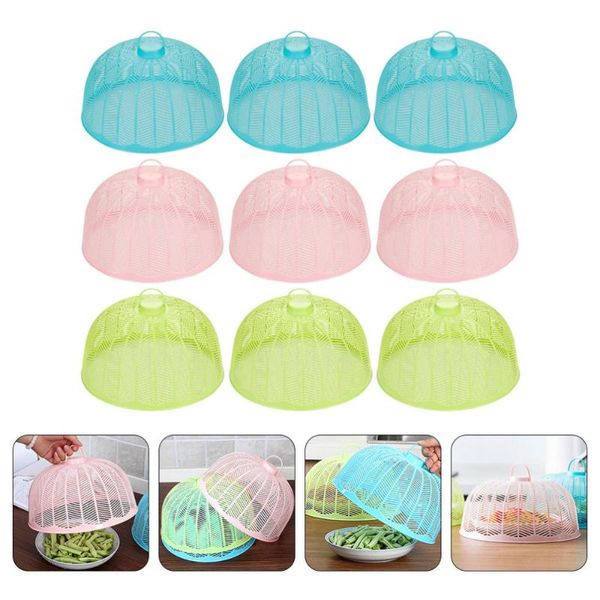 

soap dishes 9pcs dish cover small round food home vegetable