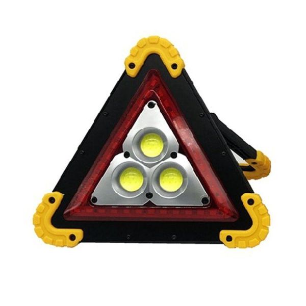 Luci di emergenza Car Warning Light Triangle Bright Taillight Waterproof Sign Lamp per esterni