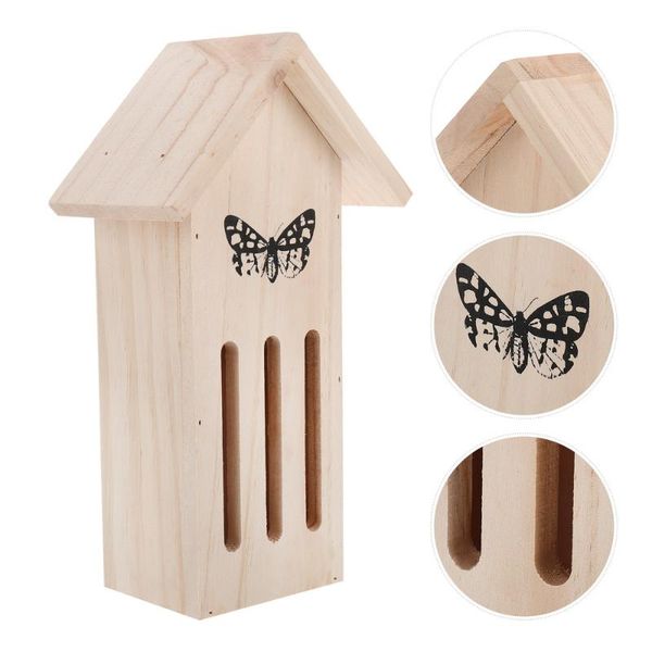 

other bird supplies outdoor garden wooden insect house tree mount bee