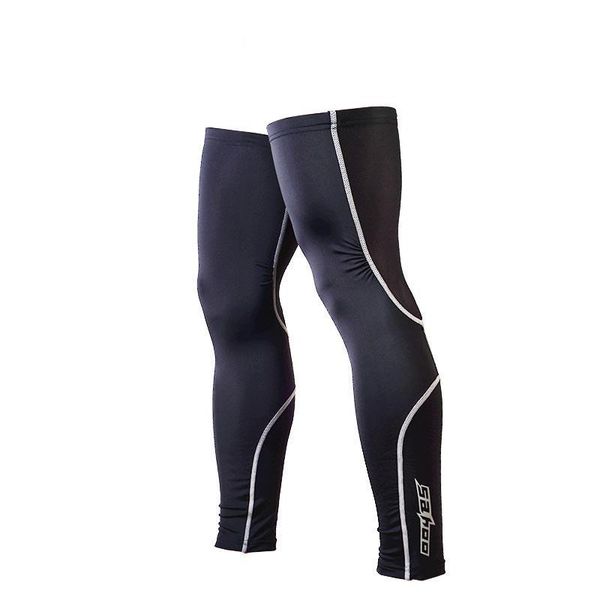 

outdoor sports breathable bicycle riding equipment with sunscreen leg sheath and protector in summer arm & warmers, Black