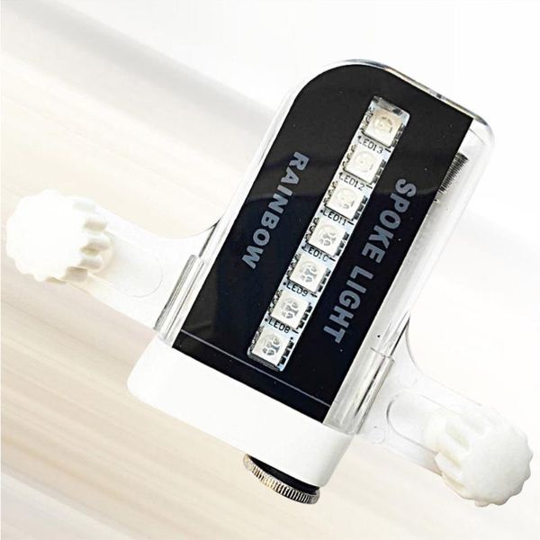 

leds bike wheel lights brilliant led with switch safety spoke warning night riding decoration without battery (