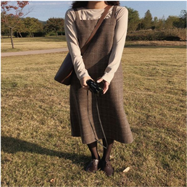 

new spring t shirt autumn tee 2 piece suit womens dresses female girls sundress women suits robe femme vestido sell separately 210420, White
