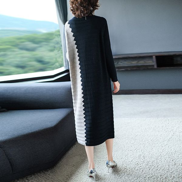 

casual dresses quality dress autumn party mermaid women hollow out embroidery long sleeve white black above knee ne40, Black;gray