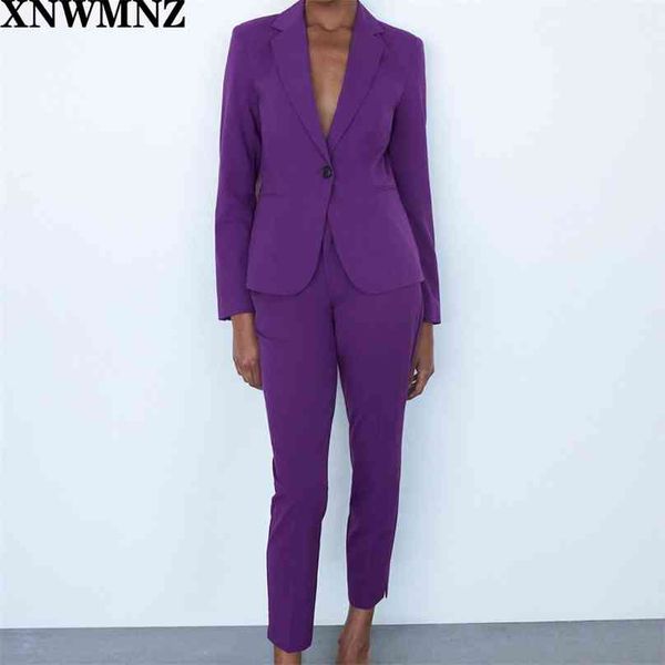 

women basic blazer with lapel collar long sleeves jetted pockets back vent single-button female ladies retro 210520, White;black
