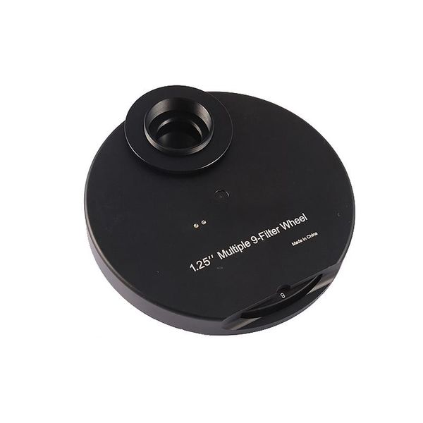 

1.25inch universal manual 9-position multiple filter wheel metal for deep space planetary astronomical telescope eyepiece telescopes