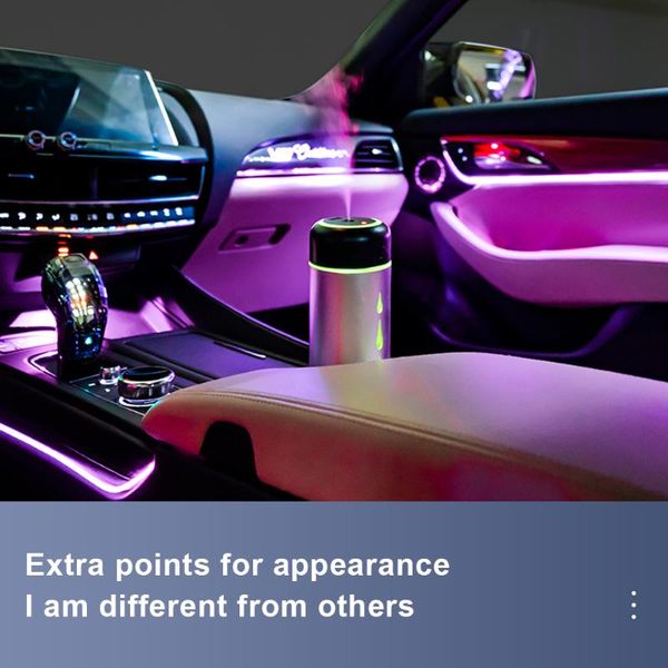 

car humidifier air purifier starry sky light projector usb mini atomization essential oil diffuser freshener