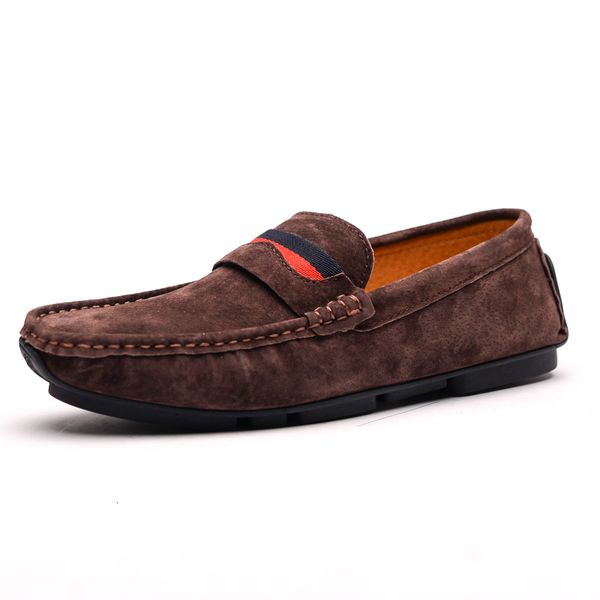 

dress shoes genuine leather moccasins, casual blue suede moccasins trn2, Black