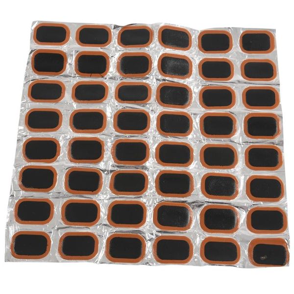 

bike bicycle tire tyre rubber 48 patches repair kit braid line