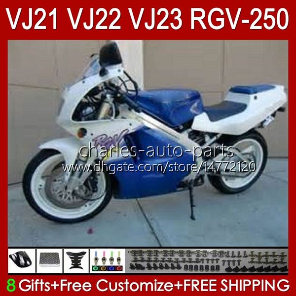 Suzuki RGVT RGV 250CC 250 CC RGV250 için Vücut SAPC VJ22 RVG250 VJ 22 20HC.92 Mavi İyi RGV-250 Panel 90 91 92 93 94 95 96 RGVT-250 1990 1991 1992 1993 1994 1995 1996 PERSERING