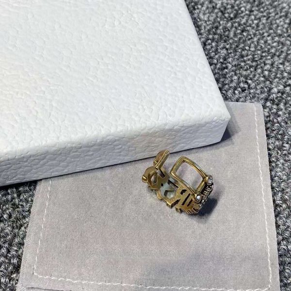 

fashion couple rings jiadijia 2021 diamond inlaid for women jad letter star, Silver