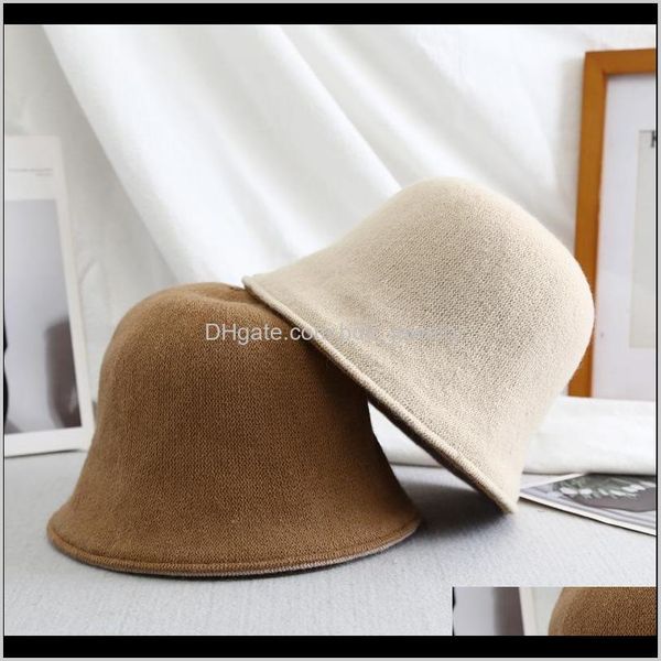 

wide brim caps hats, scarves & gloves fashion aessorieswinter bucket women hip hop hats wool fisherman hat female simple panama chapeau japa, Blue;gray