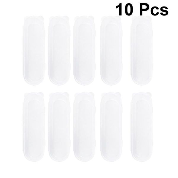 

gift wrap 10pcs 250ml cake muffin boxes cases clear cupcake pastries holders cups packaging (transparent)