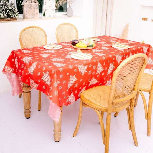 

table cloth christmas decoration linen printed flag tablecloth placemat